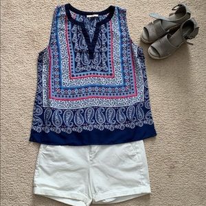 Stitch Fix | Skies Are Blue Denisa Blouse SZ L